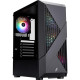 Корпус 1stPlayer F3-A-BK-4F1 Black без БЖ