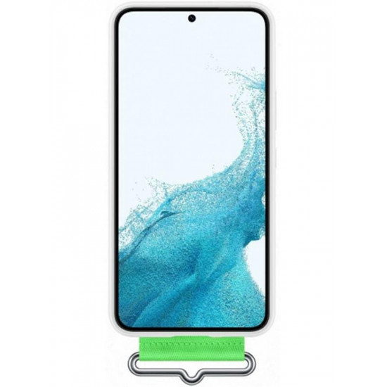 Чохол-накладка Samsung Clear Strap Cover для Samsung Galaxy S22+ SM-S906 White (EF-GS906TWEGRU)