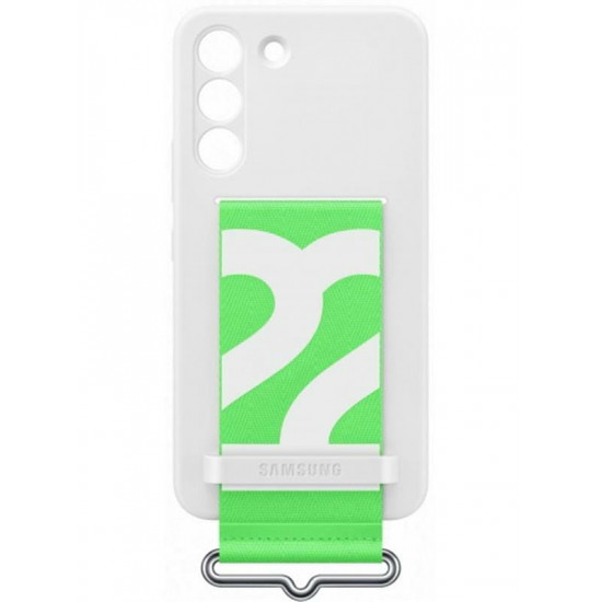 Чохол-накладка Samsung Clear Strap Cover для Samsung Galaxy S22+ SM-S906 White (EF-GS906TWEGRU)