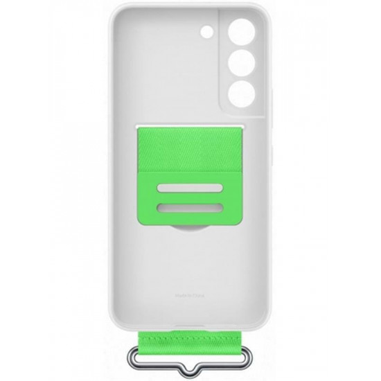 Чохол-накладка Samsung Clear Strap Cover для Samsung Galaxy S22+ SM-S906 White (EF-GS906TWEGRU)