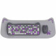Комплект бездротовий (клавіатура, миша) Canyon HSET-W6 Kitty Edition Violet (CNS-HSETW6VT)