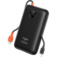 Універсальна мобільна батарея Viyisi G2068 20000mAh 30W Black (X0020VLG5X)