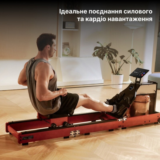 Гребний тренажер KingSmith WM10 Red Oak