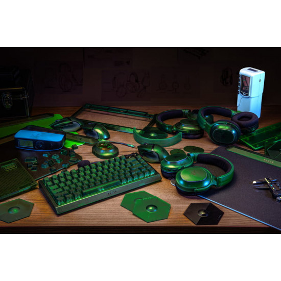 Миша бездротова Razer Basilisk V3 Pro 35K Phantom Green (RZ01-05240300-R3G1)