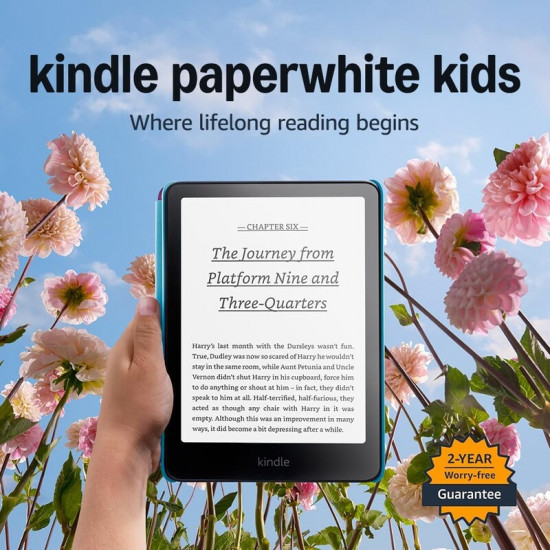 Електронна книга Amazon Kindle Paperwhite Kids (12th Gen) 16GB Black with Starfish Cover_JP