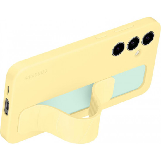 Чохол-накладка Samsung Standing Grip Case для Samsung Galaxy S24 FE SM-S721 Yellow (EF-GS721CYEGWW)