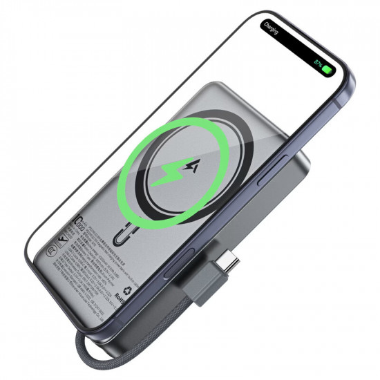 Універсальна мобільна батарея Acefast M18 10000mAh 22.5W Black (6974316284017)