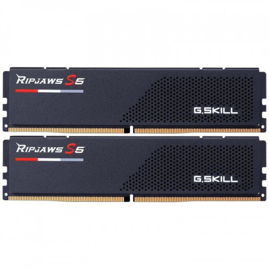 Модуль пам`ятi DDR5 2x32GB/6400 G.Skill Ripjaws S5 Black (F5-6400J3239G32GX2-RS5K)