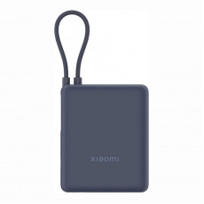Універсальна мобільна батарея Xiaomi 10000mAh 33W Integrated Cable Blue  (BHR9341GL)