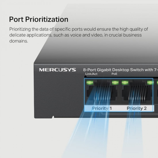 Комутатор Mercusys MS108GP