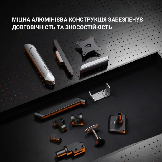 Кронштейн Anda Seat Stealth Pro II RGB 17"-42" Titanium (AD-W-A9X-1S-BT) (VESA100х100)
