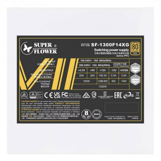 Блок живлення Super Flower Leadex VII XG (SF-1300F14XG White) 1300W