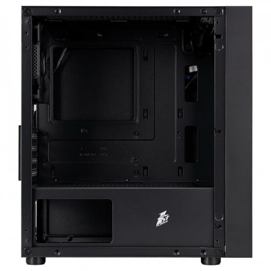 Корпус 1stPlayer B5-M-BK-3F Black без БЖ