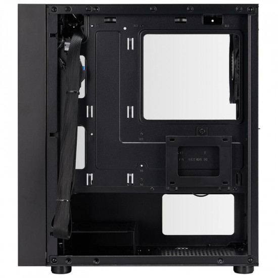 Корпус 1stPlayer B5-M-BK-3F Black без БЖ