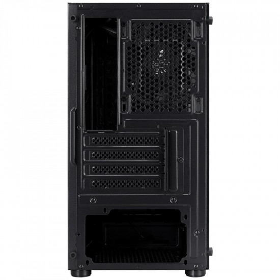 Корпус 1stPlayer B5-M-BK-3F Black без БЖ