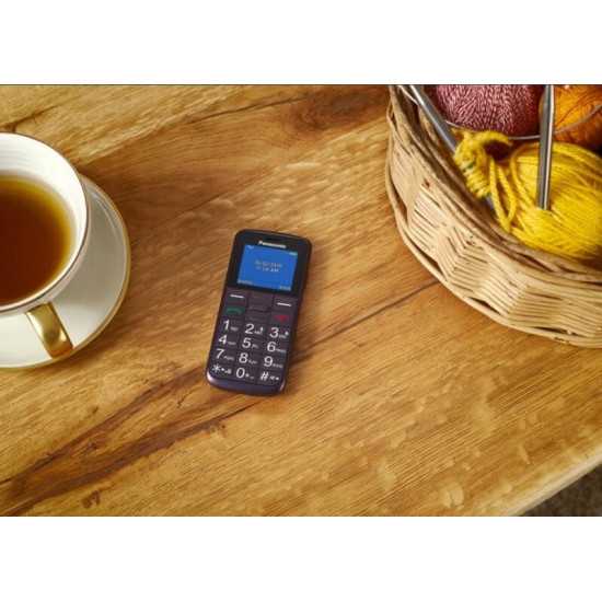 Мобiльний телефон Panasonic KX-TU110 Dual Sim Blue (KX-TU110EXC)
