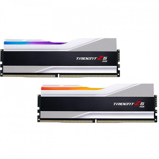 Модуль пам`ятi DDR5 2x16GB/7600 G.Skill Trident Z5 RGB Silver (F5-7600J3646G16GX2-TZ5RS)