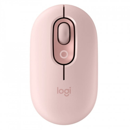 Миша бездротова Logitech Pop Mouse with Emoji Rose (910-007413)