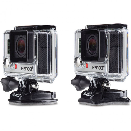 Вигнуті та прямі клейкі кріплення для GoPro Hero 8/9/10/11 і MAX (AACFT-001)