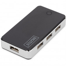 Концентратор USB 2.0 Digitus, 7xUSB 2.0 (DA-70222)