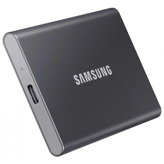 Накопичувач зовнішній SSD 2TB Samsung T7 Titan Gray (MU-PC2T0T/WW)