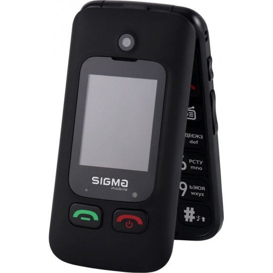 Мобiльний телефон Sigma mobile Comfort 50 Shell Duo Type-C Dual Sim Black (4827798212523)
