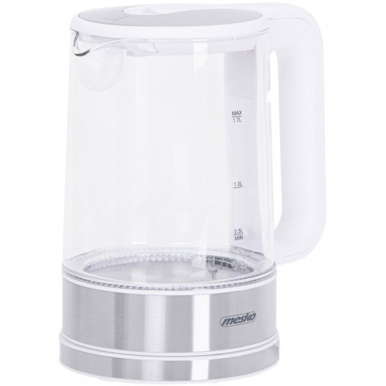Електрочайник Mesko MS 1301 White