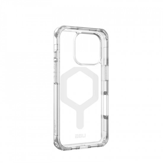 Чохол-накладка Urban Armor Gear Magsafe для Apple iPhone 16 Pro Plyo Ice/White (114480114341)