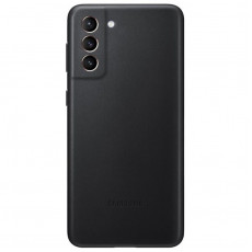 Чохол-накладка Samsung Leather Cover для Samsung Galaxy S21+ SM-G996 Black (EF-VG996LBEGRU)
