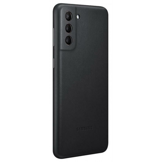 Чохол-накладка Samsung Leather Cover для Samsung Galaxy S21+ SM-G996 Black (EF-VG996LBEGRU)