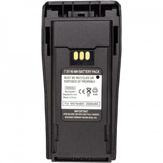 Акумулятор Power-Time для радіостанції Motorola CP040 Ni-MH 7.5V 2000mAh (PTM-040)