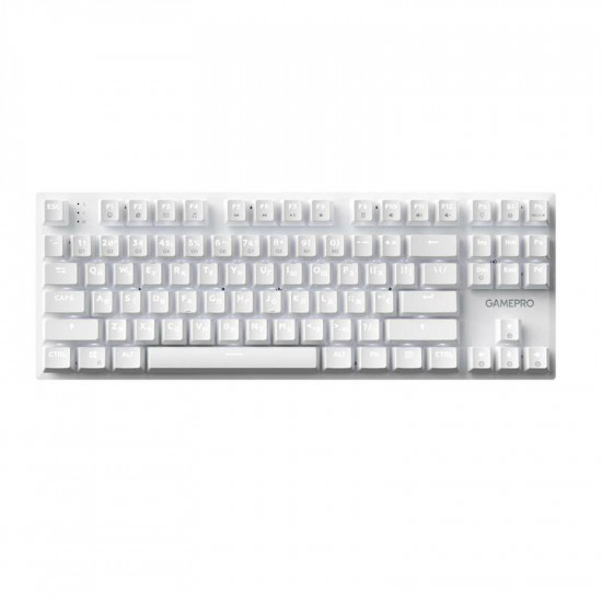 Клавіатура GamePro Genesis Joker MK124W Outemu Red Swithes USB White