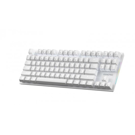 Клавіатура GamePro Genesis Joker MK124W Outemu Red Swithes USB White