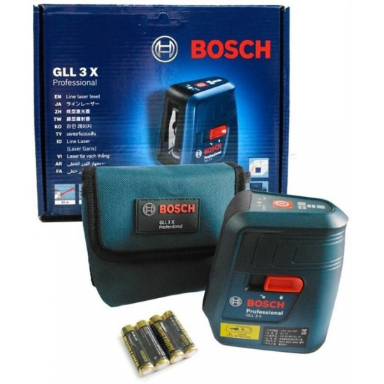 Нівелір лазерний Bosch GLL 3X (0601063CJ0)