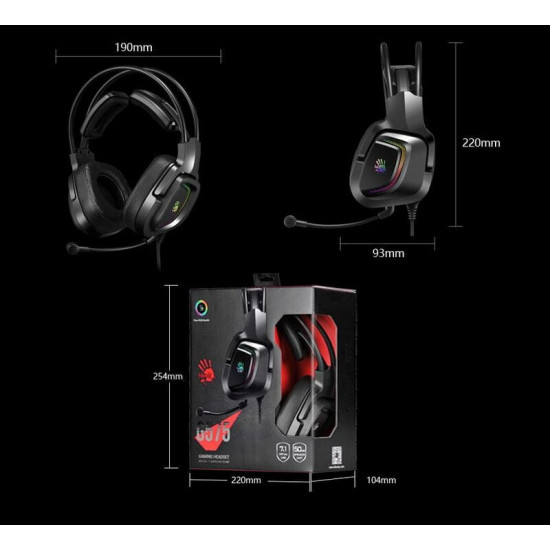 Гарнітура Bloody G575 Black