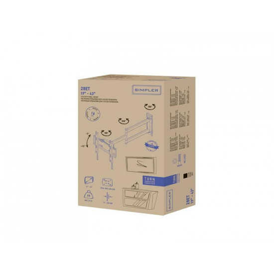 Кронштейн KSL Simpler 28ET (VESA200х200)