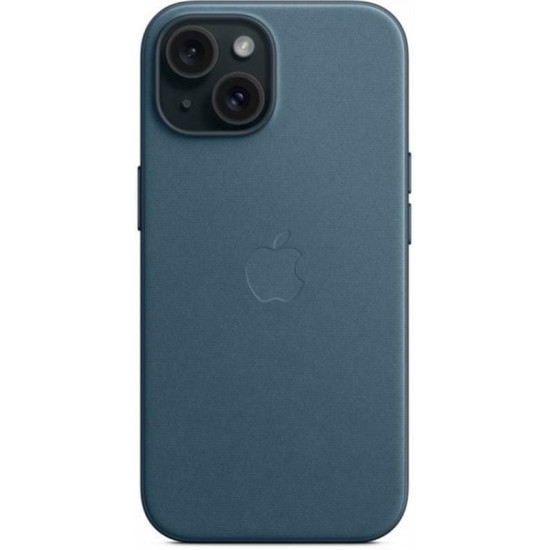 Чохол-накладка Apple FineWoven Case with MagSafe для Apple iPhone 15 Pacific Blue (MT3G3)