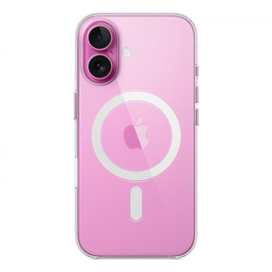 Чохол-накладка Apple Clear Case with MagSafe для Apple iPhone 16 Transparent (MA6A4)