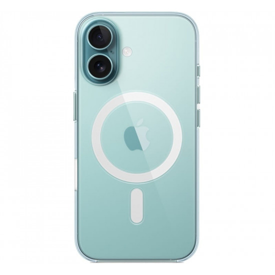 Чохол-накладка Apple Clear Case with MagSafe для Apple iPhone 16 Transparent (MA6A4)