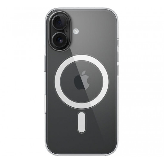 Чохол-накладка Apple Clear Case with MagSafe для Apple iPhone 16 Transparent (MA6A4)