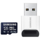Карта пам`ятi MicroSDXC 128GB UHS-I/U3 Samsung Pro Ultimate R200/W130MB/s + USB-адаптер (MB-MY128SB/WW)