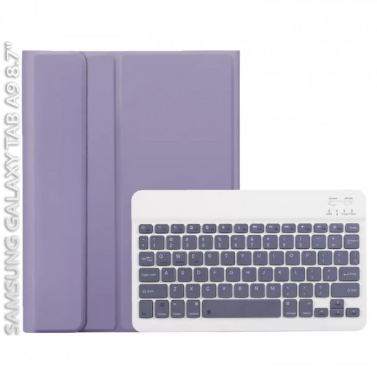 Чохол з бездротовою клавіатурою BeCover для Samsung Galaxy Tab A9 SM-X115 Purple (712360)