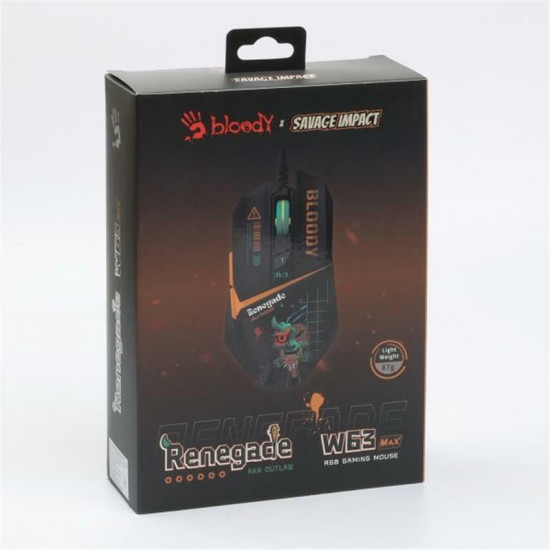 Миша Bloody W63 Max Renegade Midnight
