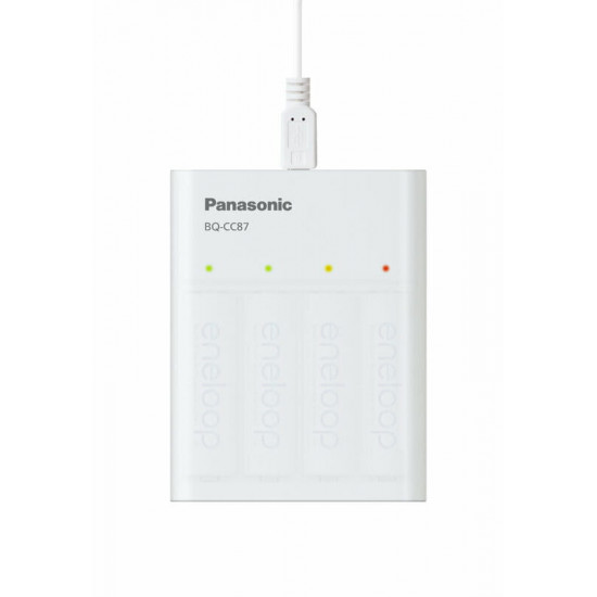 Зарядний пристрій Panasonic Eneloop ready USB in/out з функцією Power Bank