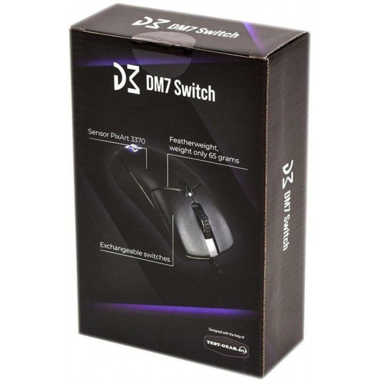 Миша Dream Machines DM7 Switch Kailh PA 3370 Black