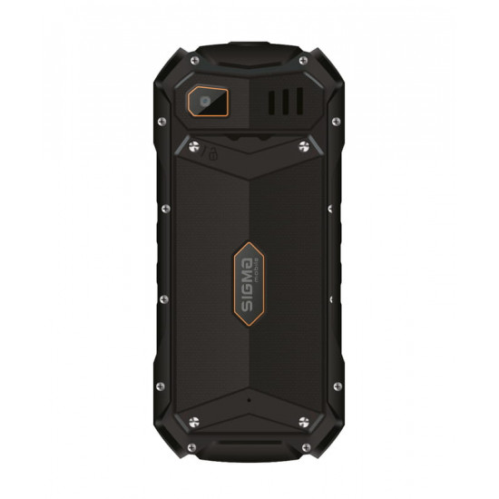 Мобільний телефон Sigma mobile X-treme PV68 Dual Sim Black/Orange (4827798738221)