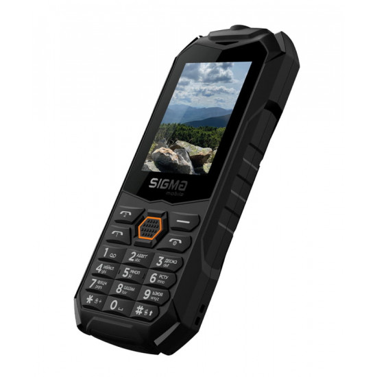 Мобільний телефон Sigma mobile X-treme PV68 Dual Sim Black/Orange (4827798738221)