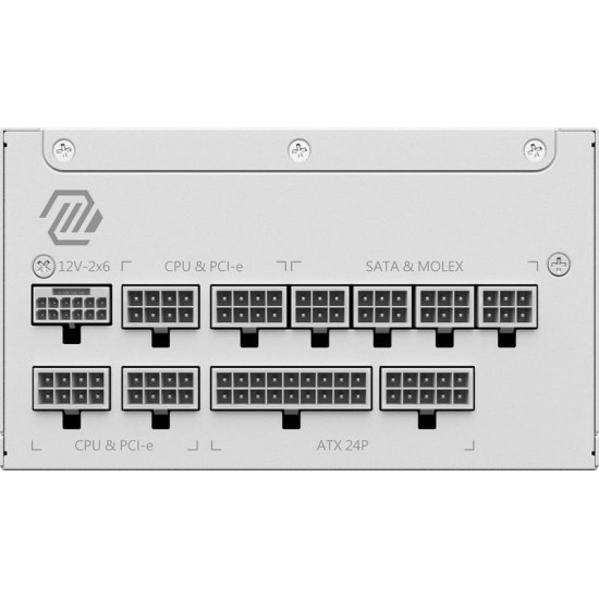Блок живлення MSI MAG A1000GL PCIE5 White 1000W