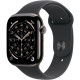 Смарт-годинник Apple Watch Series 11 GPS + Cellular 46mm Slate Titanium Case with Black Sport Band - S/M (MFD14RK/A)