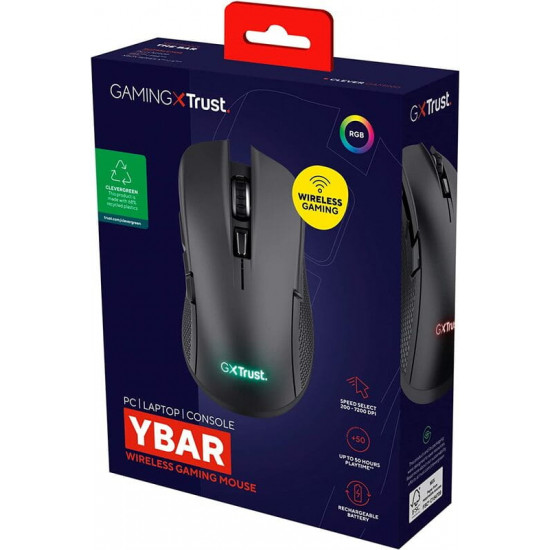 Миша бездротова Trust GXT 923 Ybar WL Black (24888)